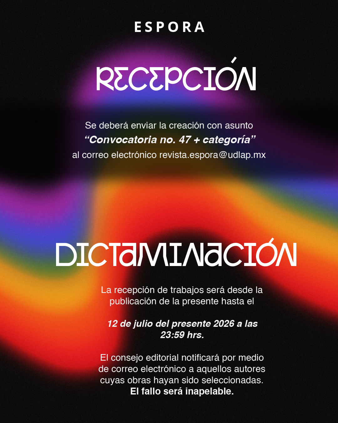 convocatoria no. 47